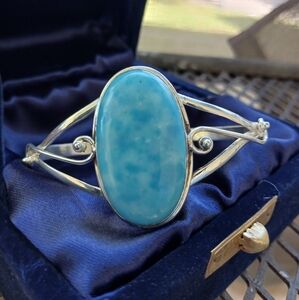 HOLIDAY SALE!!Larimar.925 Sterling , Bracelet